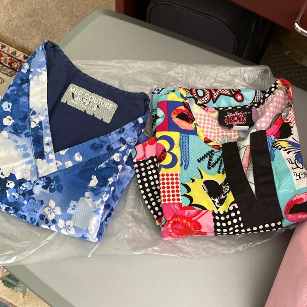 Scrub top bundle …